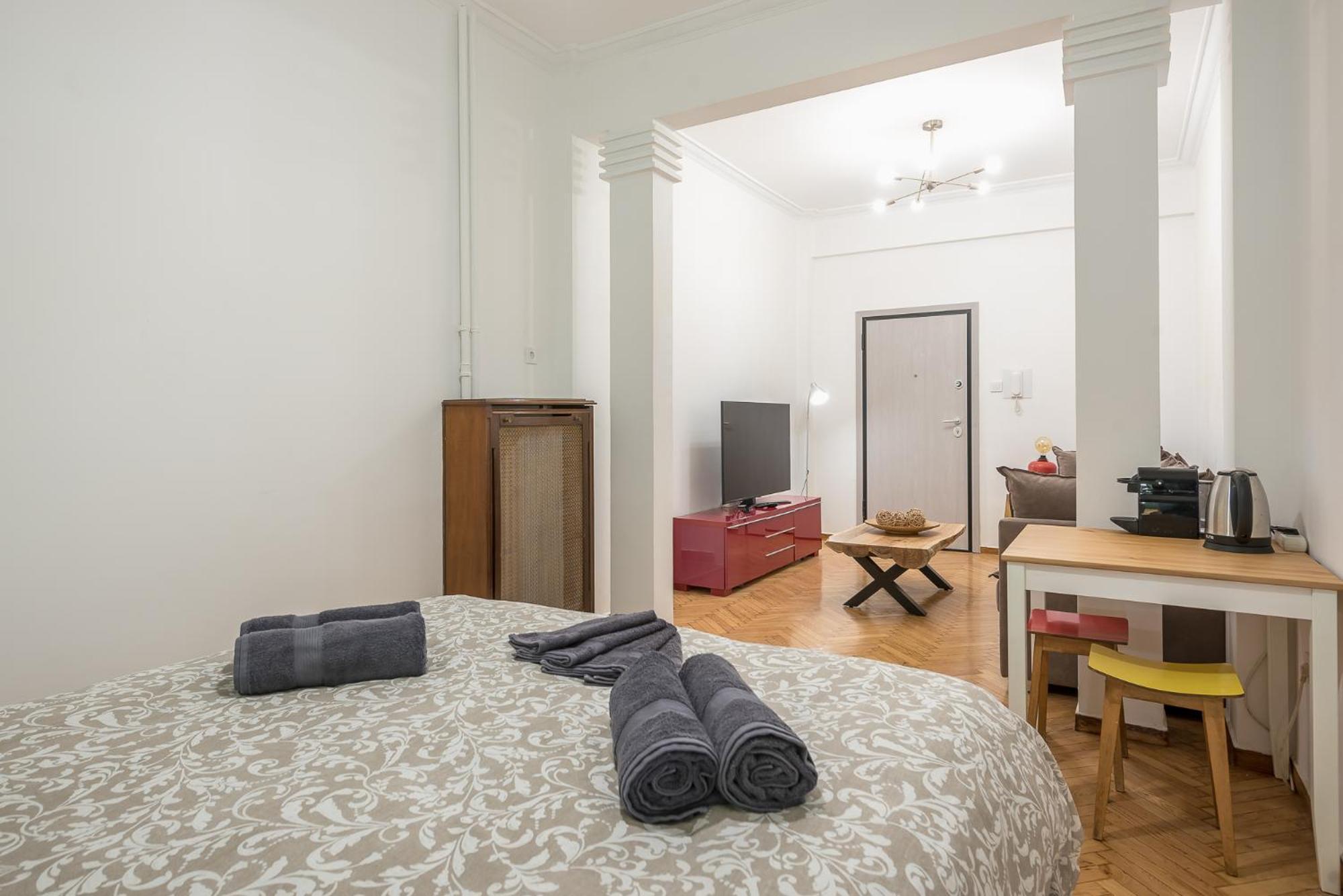 Stylish Luxury Apartment At Ampelokipi Metro Station Αθήνα Εξωτερικό φωτογραφία